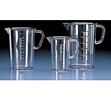 Image of BrandTech Graduated Pitchers, SAN, BrandTech V44191, Pack of 12
