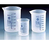 Image of BrandTech Griffin Beakers, Polypropylene, BrandTech V613081, Pack of 6