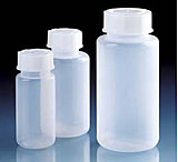 Image of BrandTech Laboratory Bottles, Low-Density Polyethylene, Wide Mouth, BrandTech V94189, Pack of 12