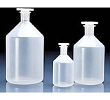 Image of BrandTech Reagent Bottles with Stoppers, Polypropylene, Narrow Mouth, BrandTech V100594, Pack of 10