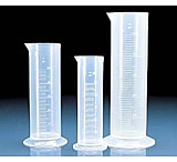 Image of BrandTech Short-Form Graduated Cylinders, Polypropylene, BrandTech V643941, Pack of 6