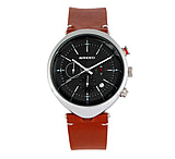 Image of Breed Tempest Chronograph Leather-Band Watch w/Date