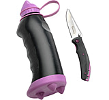 Image of Browning Black Label AquaForce Tactical Water Bottle Combo W/ Folding Knife