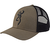 Image of Browning Bg Cap Chill Mesh Snapback Mid Profile Olive Buckmark Osfm