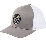 Image of Browning Bg Cap Wrenched Mesh Snapback Gray Circle Patch Osfm