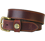 Image of Browning Leather Belt 38&quot; Brown W/shotshell Head On Loop