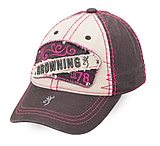 Image of Browning Libby Cap,Charcoal/Khaki