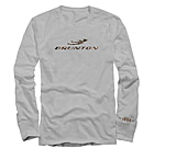 Image of Brunton Camo Logo Tee Shirt w/ Long Sleeves - Men's