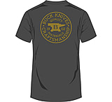 Image of Buck Knives Coin Badge T-Shirt Gray LG