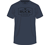 Image of Buck Knives Logo T-Shirt Navy XL