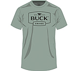 Image of Buck Knives Logo T-Shirt Sage XL