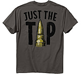 Image of Buck Wear T-shirt "just The Tip" S-sleeve Charcoal Lrg