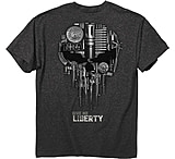 Image of Buck Wear NRA Liberty DK Heather Short Sleeve T-Shirt