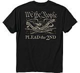 Image of Buck Wear T-shirt Nra "we Plead The 2nd" Black Large