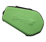 Image of Bulldog Cases &amp; Vaults Zombie Coffin-Shaped Handgun Case Green With Black Trim 14x9 Inch ZMB-510G