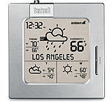 Image of Factory DEMO Bushnell Wireless Weather Station FX 3 Day AccuWeather Forecast &amp; Clock