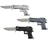 Image of Caliber Gourmet Gun Knife Key Chains Display