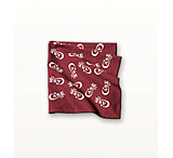 Image of Case Burgundy and White Bandana