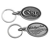 Image of Case Pewter Key Chain/WRC Hand-crafted Logo/Case Oval