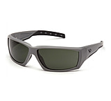 Image of Pyramex OVERWATCH SUNGLASSES - FOREST H2X GRAY ANTI-FOG LENS, URBAN GRAY FRAME 0D0E0D04