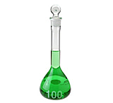 Image of Chemglass Flask Volumetric 50ML CG-1615-50 Flask Volumetric 50ML