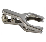 Image of Chemglass Pinch Clamp Ss Spherical #28 CG-150-05 Pinch Clamp Ss Spherical #28