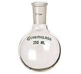 Image of Chemglass Round-Bottom Boiling Flasks, Heavy Wall, Chemglass CG-1506-11