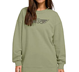 Image of Christensen Arms Ram Skull Crew Sweatshirt - Women's