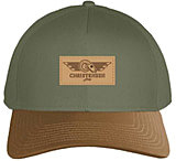 Image of Christensen Arms Ram Skull Suede Patch Cap - Mens