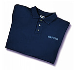 Image of Cold Steel Embroidered Polo Shirt, Navy, TPB1