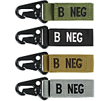 Image of Condor Outdoor Blood Type Key Chain 4 Pcs/Pack