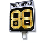 Image of Decatur Electronics OnSite Pole Sign 110V Powered Radar