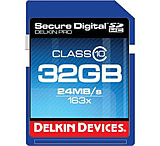 Image of Delkin 32GB Pro Series SDHC Memory Card