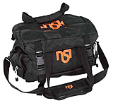Image of DKG Trading-Inc Range Bag With Nsi Orange Logo Black Nylon