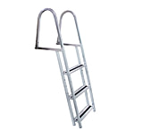 Image of Dock Edge STAND-OFF Aluminum 3-Step Ladder w/Quick Release