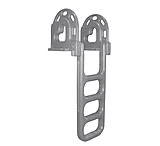 Image of Dock Edge Flip-Up Polyethylene Roto Molded 4-Step Dock Ladder