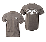 Image of Duck Commander DCSHIRTCWL White Logo Charcoal T-Shirt Med Cotton DCSHIRTCWLM
