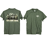 Image of Duck Commander DCSHIRTMFFD Faith.Family.Ducks. T-Shirt Moss Green S Cotton DSFFD06
