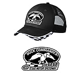 Image of Duck Commander DHDC50001 Logo Hat Mesh Black One Size Cotton/Poly 10Pk