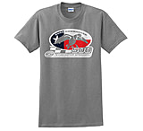 Image of Duck Commander DS500TF207 Texas Flag T-Shirt Short Sleeve GrayCotton 10Pk