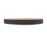 Image of DutyMan 1-1/2inch Basketweave Leather Hook &amp; Loop Tip Belt