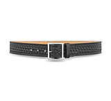 Image of DutyMan 1-3/4inch Basketweave Leather Garrison Belt With Nickel Buckle DTY-1621-32-9031