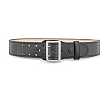 Image of DutyMan 2-1/4inch High-gloss Leather Sam Browne 2-row Stitch Duty Belt With Nickel Buckle DTY-1031-40-9001