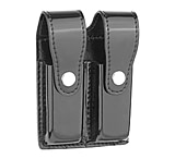Image of DutyMan Hi-gloss Leather Double Magazine Holder For 9mm DTY-8531SN