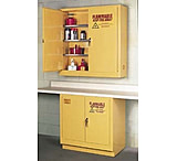 Image of Eagle Manufacturing Wall Mount and Undercounter Safety Storage Cabinets, Eagle Manufacturing 1970 Undercounter Cabinet, Self-Closing Doors