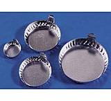 Image of VWR Disposable Aluminum Crinkle Dishes with Tabs D57-144/56, Pack of 144