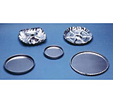 Image of VWR Disposable Aluminum Weighing and Drying Pans D-11 Drying Pan With Hole (for solids), Pack of 25