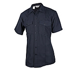 Image of Elbeco Heroguard Dupont Nomex Men's Battalion Short Sleeve Shirt ELB-SM1003NV+M-T