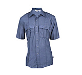 Image of Elbeco Heroguard Dupont Nomex Men's Bravo Short Sleeve Shirt ELB-SM1001MB+6XL-T