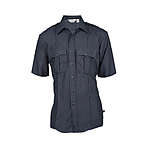 Image of Elbeco Heroguard Dupont Nomex Men's Bravo Short Sleeve Shirt ELB-SM1001NV+4XL-T